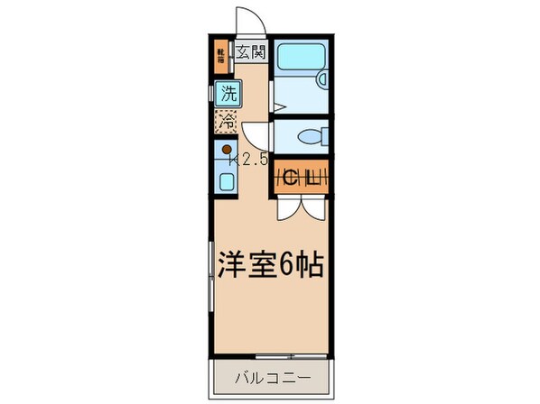 野沢パ－クハイツの物件間取画像